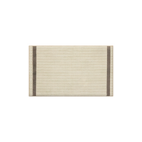 Marvin (Chris Loves Julia × Loloi) MRV-01 Bath Mat [Ivory/Charcoal]
