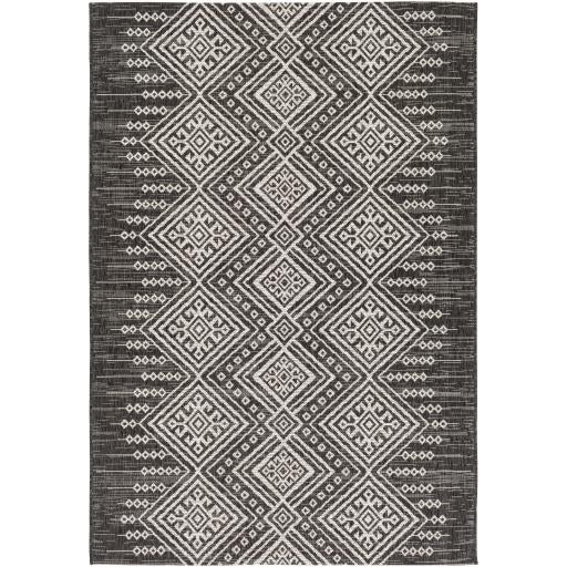 Black Bohemian Eagean Rug
