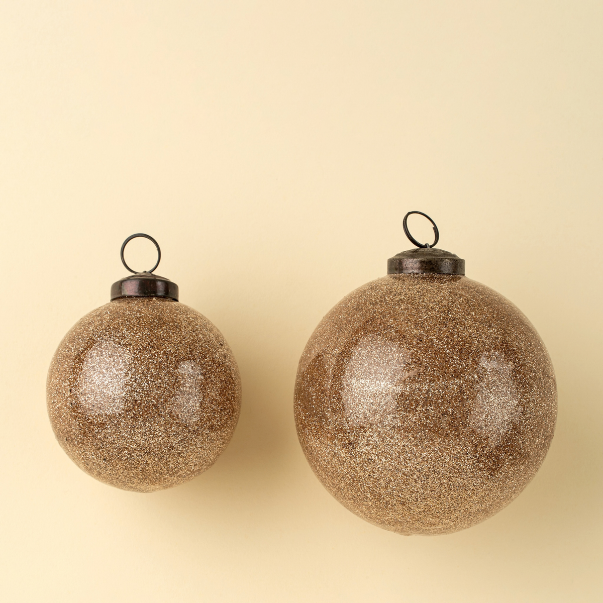 Glitter Ball Ornament [Blush - Small]