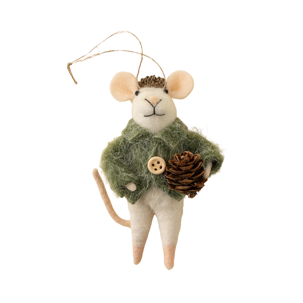 Mouse Ornament [Pinecone Paul]