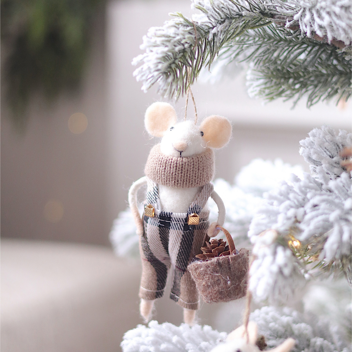 Mouse Ornament [Tartan Tim]