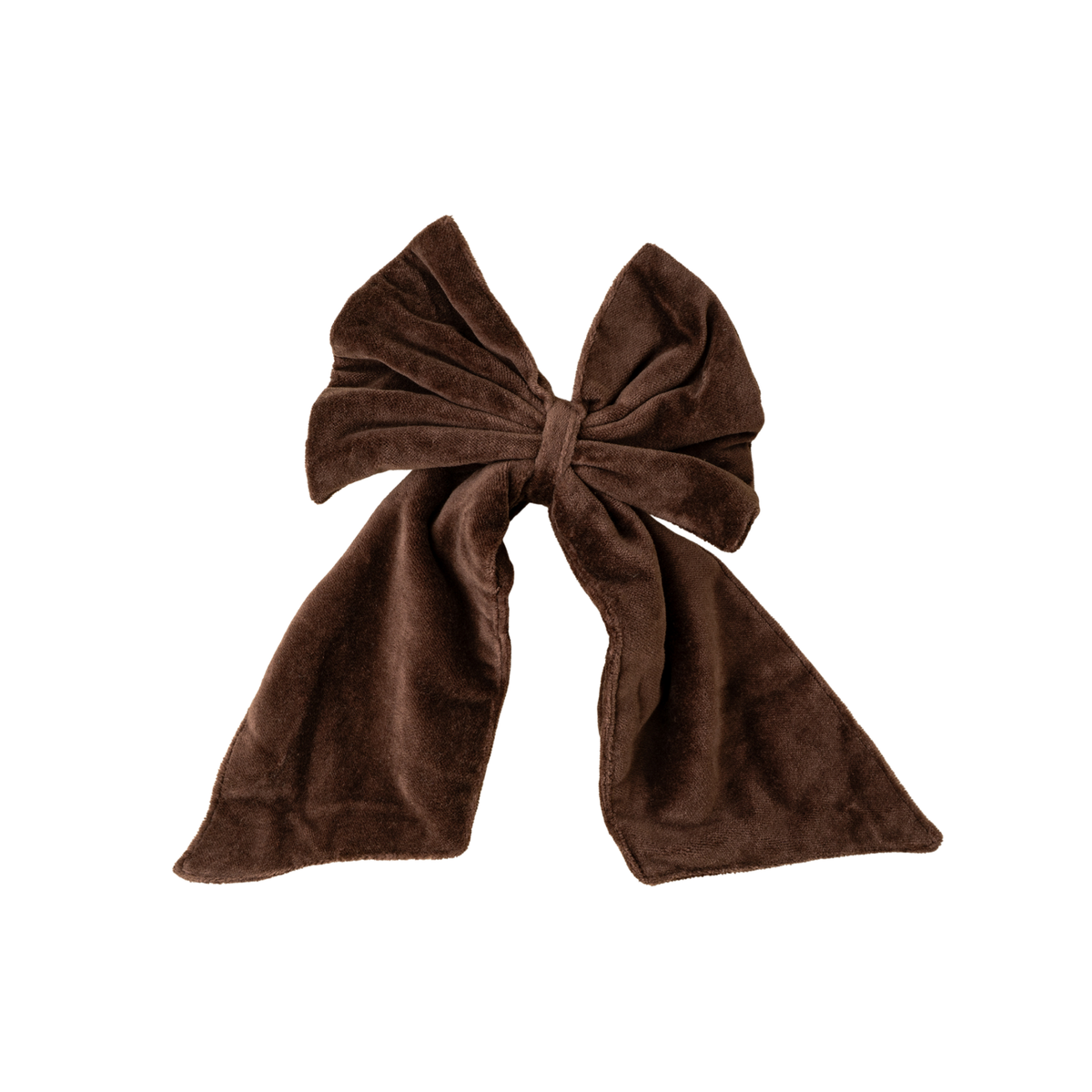 Bow Clip - Velvet [Clove]