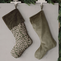 Stocking - Wildvine Velvet [Olive]