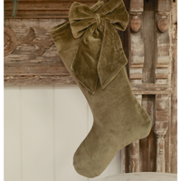 Stocking - Vera Velvet [Olive]