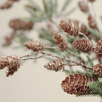 Frosted Pinecone Sprig