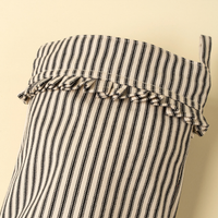 Stocking - Ticking Stripe [Black]