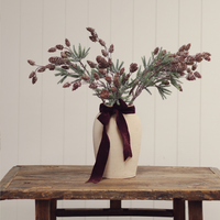 Frosted Pinecone Sprig