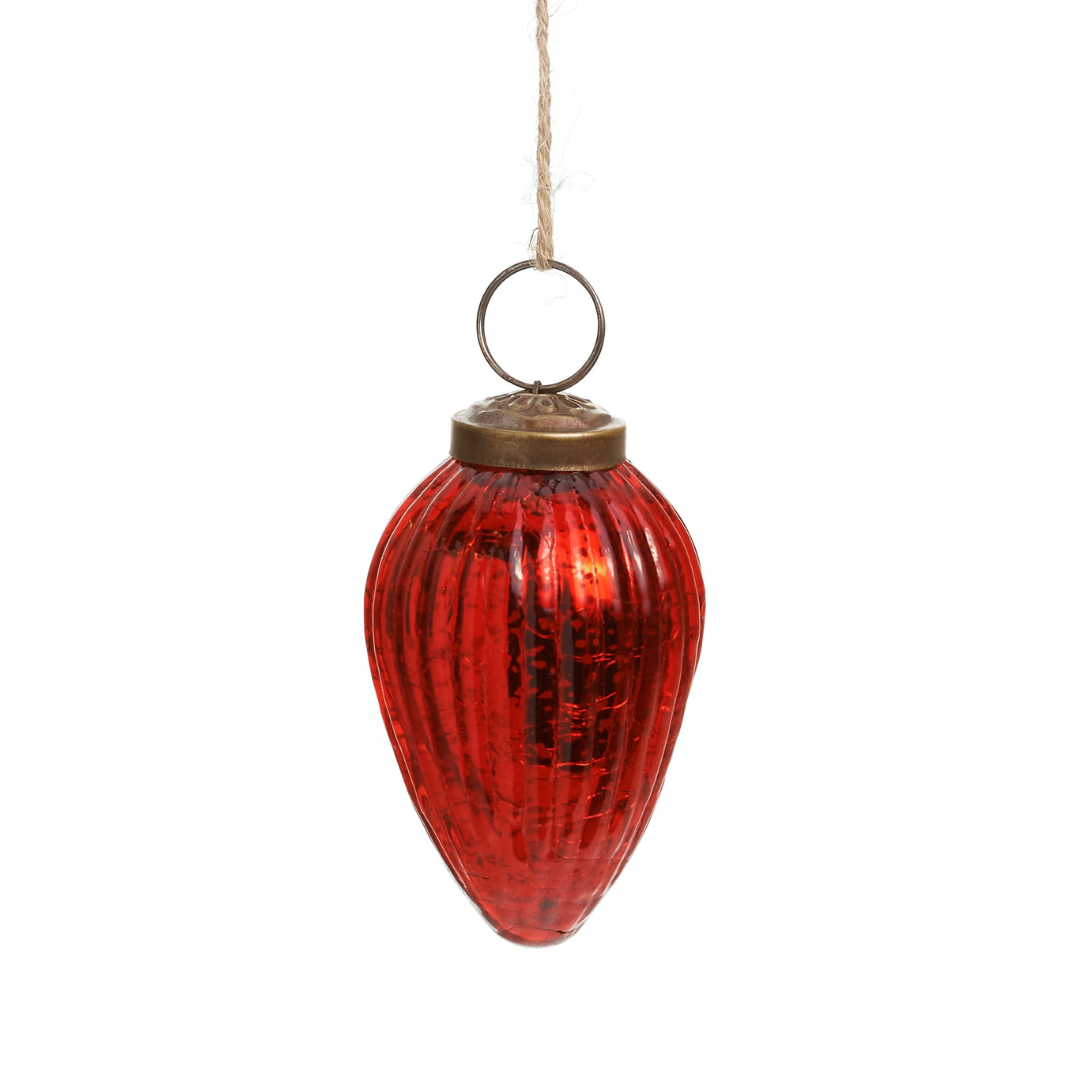 Red Glass Ornament