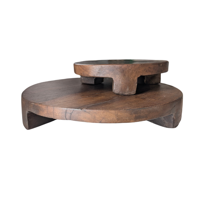 Found Wood Pedestal [Small]