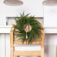 Cypress Leaf Real Touch 14” Wreath