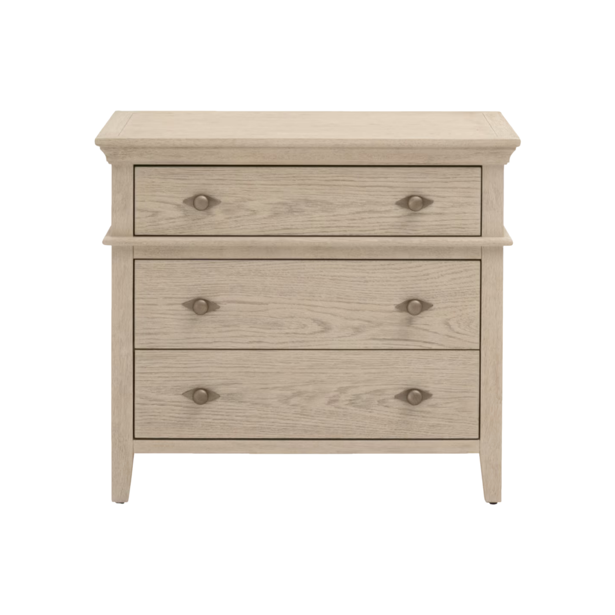 Oscar 3-Drawer Nightstand