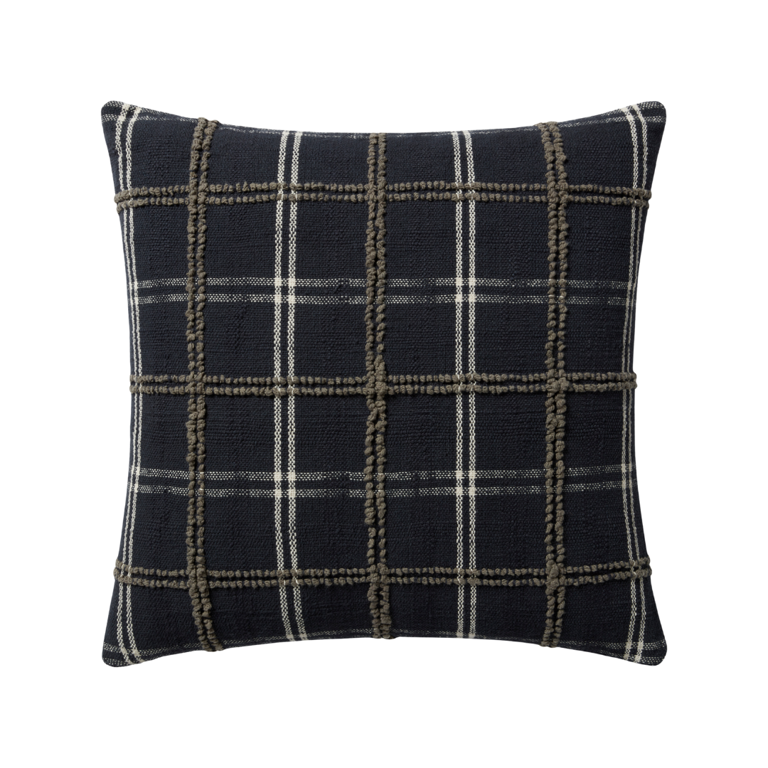 Noah Pillow [22" x 22" - Charcoal]