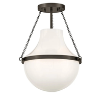 Collins 15" Semi-Flush Mount