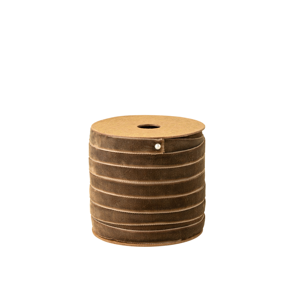 Velvet Ribbon 10m [Chocolate - 0.4"w]