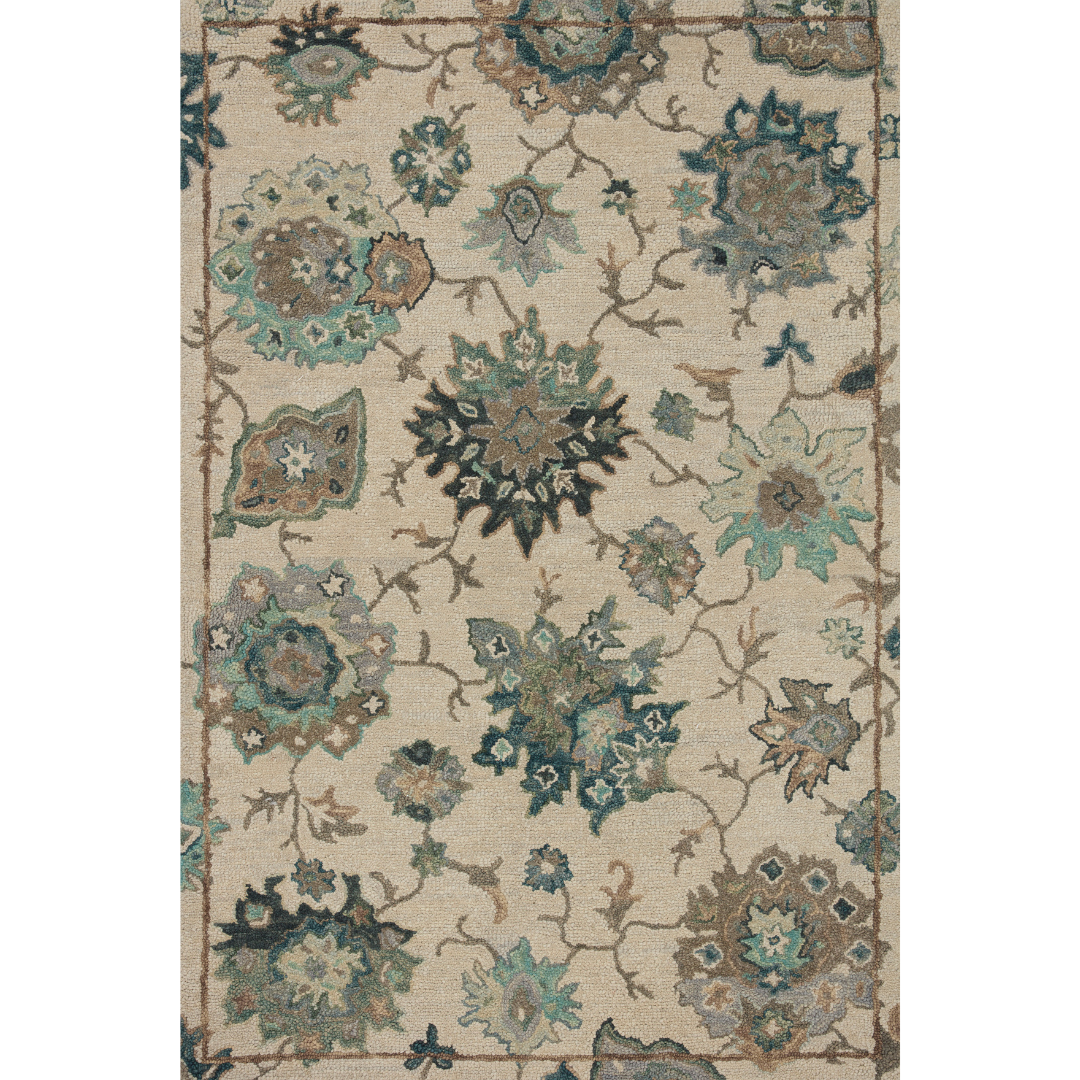 Padma PMA-03 Rug [Ivory/Blue]