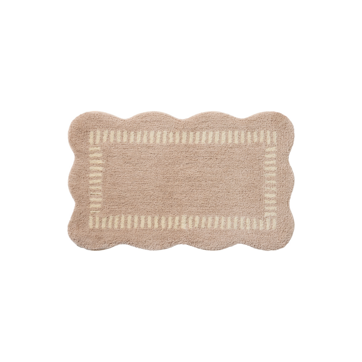 Valerie (Chris Loves Julia × Loloi) VLR-01 Bath Mat [Blush/Ivory]