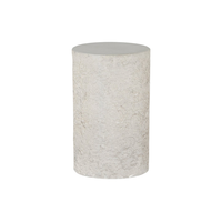 Okafor Outdoor Round End Table