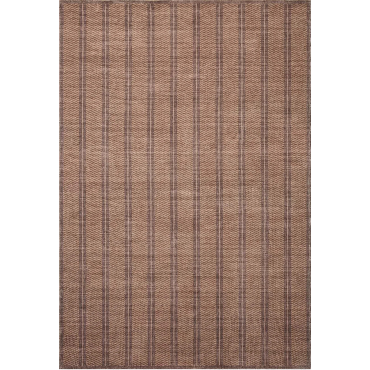 Bobby (Chris Loves Julia × Loloi) BOB-02 Rug [Camel/Plum]