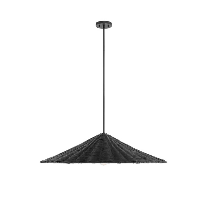 1-Light Rattan Pendant