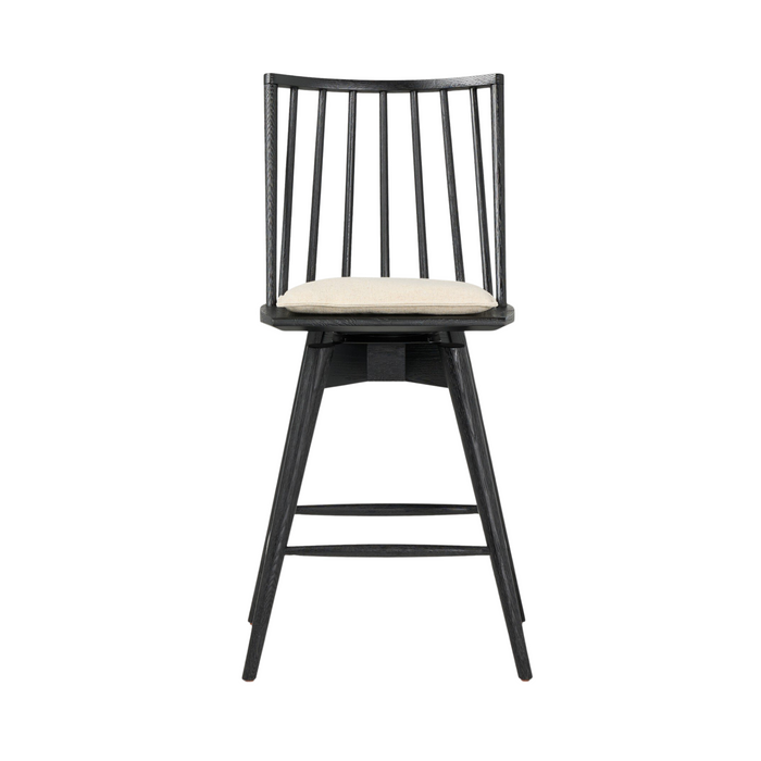 Lewis Swivel Counter Stool w/ Cushion