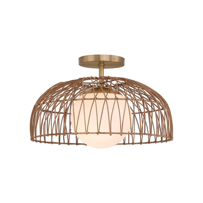 Anita 1-Light Convertible Semi-Flush/Pendant