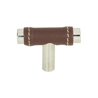 Zanzibar [1-7/8"] Leather Cabinet T-Knob