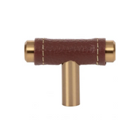 Zanzibar [1-7/8"] Leather Cabinet T-Knob