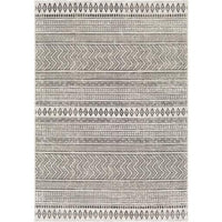 Black/White Bohemian Eagean Rug