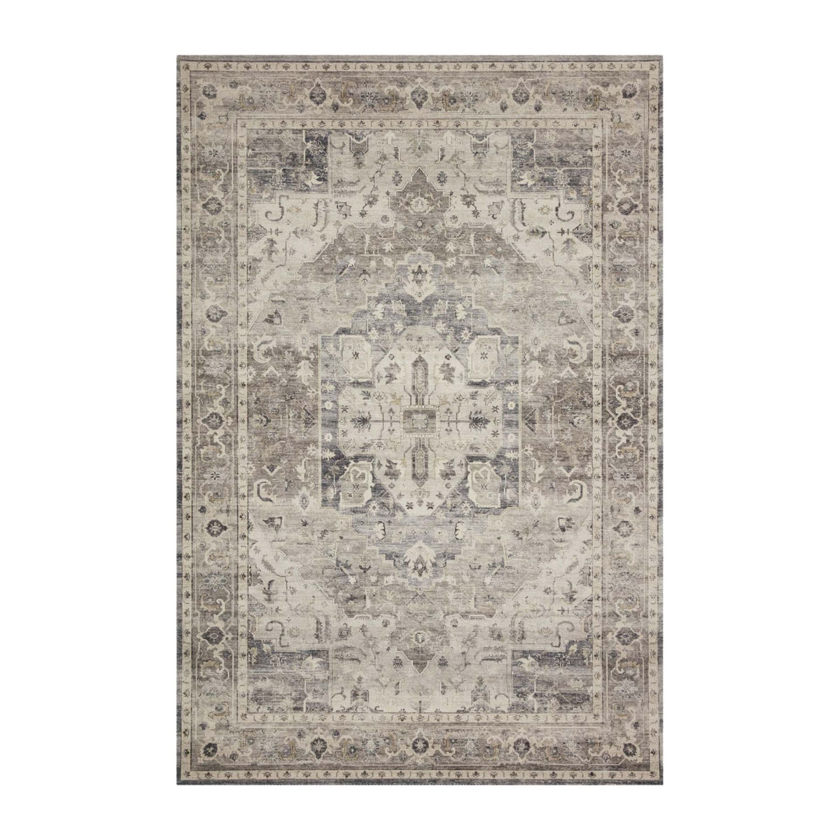 Hathaway HTH-05 Steel/Ivory Rug