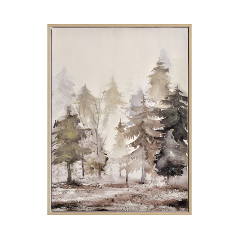 Soft Hour II [Framed Painting 30" x 40"]