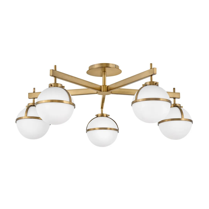 Hollis 32" Large Semi-Flush Mount