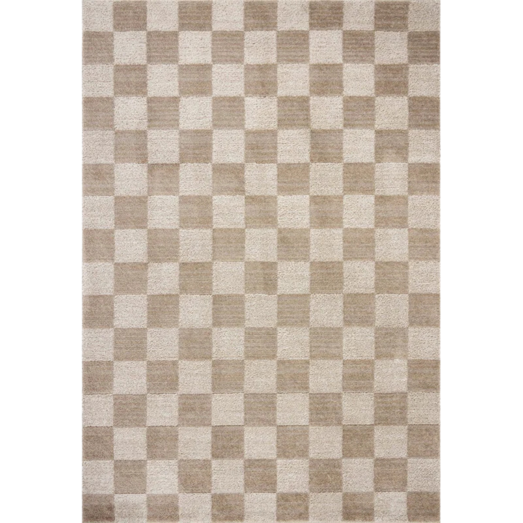 Calvin CLV-01 (CJ) Rug [Pebble/Ivory]