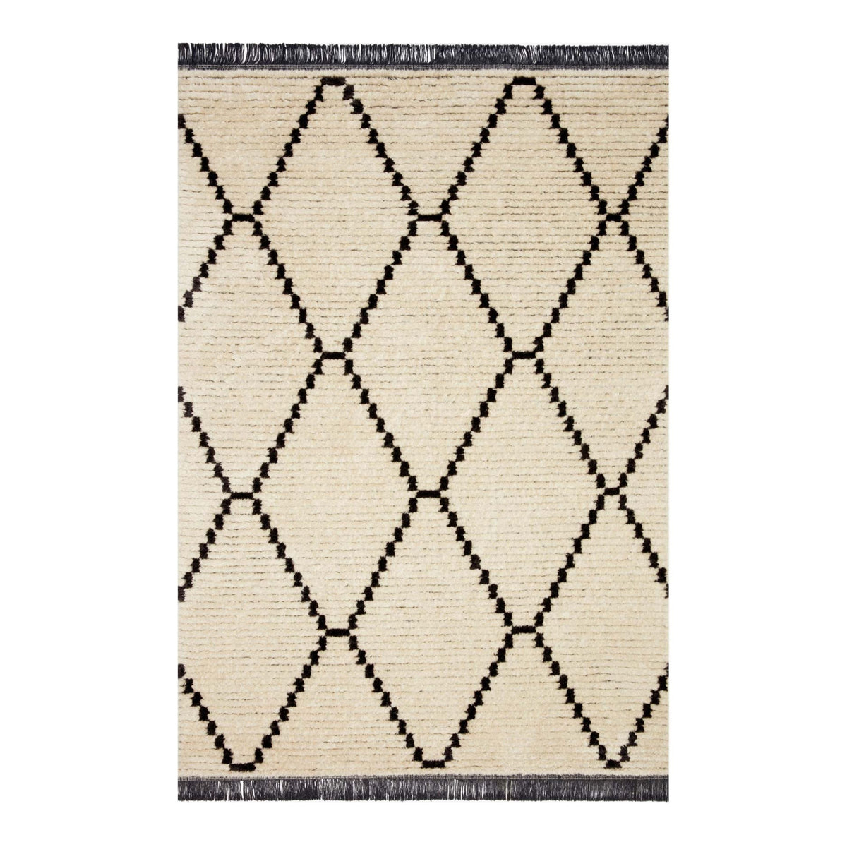 Cream/Charcoal Alice 04 Rug