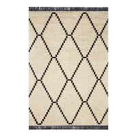 Cream/Charcoal Alice 04 Rug