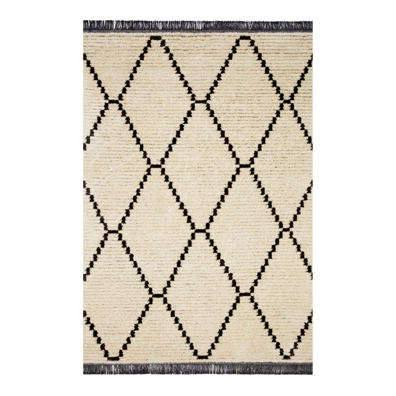 Cream/Charcoal Alice 04 Rug