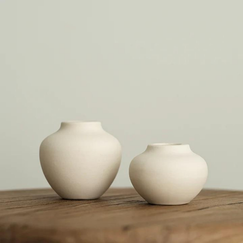 Vessel Ceramic Candle Holder