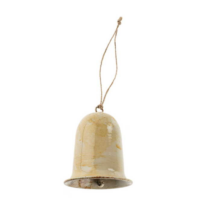 Vintage Enameled Bell [Cream]