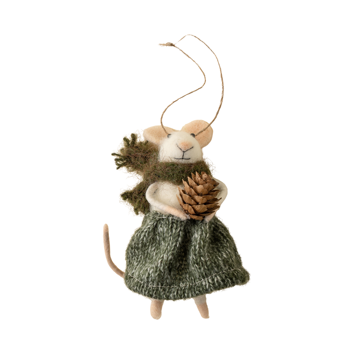 Mouse Ornament [Pinecone Patrice]