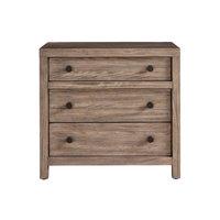 Darcy 3-Drawer Charging Nightstand