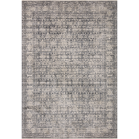 Alie (Amber Lewis × Loloi) ALE-03 Rug [Charcoal/Dove]