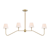 Keenan 4 Light Linear Chandelier