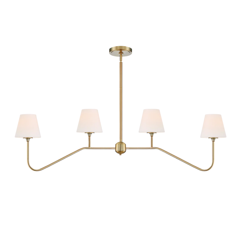 Keenan 4 Light Linear Chandelier