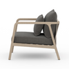 Nolan Outdoor Chair - Washed Brown