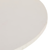 Prema Round Dining Table - Plaster Moulded