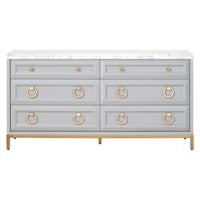 Azure Carrera Dresser Dove Grey