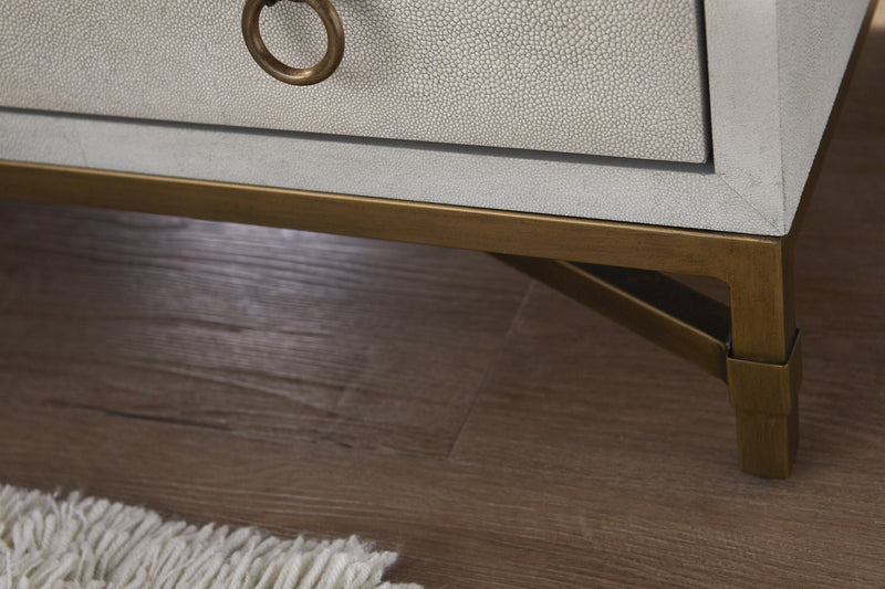 Strand Shagreen Nightstand
