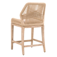 Loom Counter Stool Sand Rope