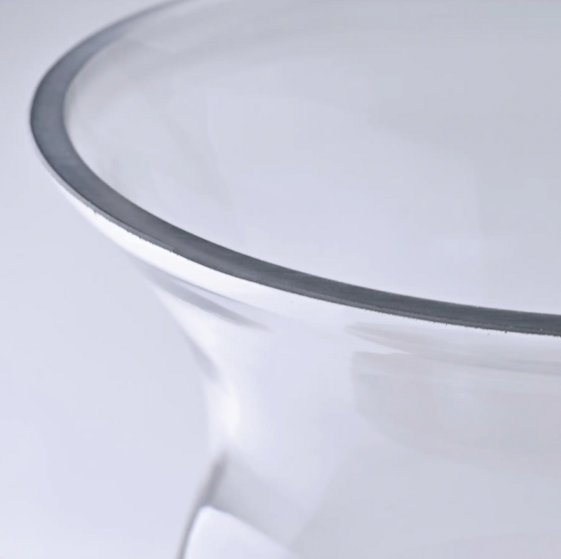 Glass Hurricane Vase Large