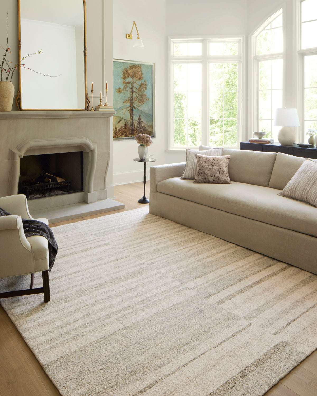 Chris CHR-02 (CJ) Natural/Sage Rug