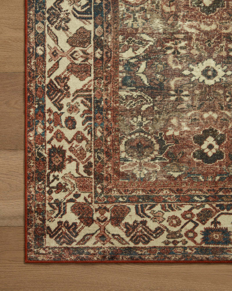 Banks BAN-04 (MH) Brick/Ivory Rug